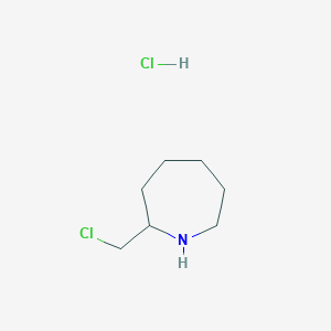 2-(Chloromethyl)azepane hydrochloride