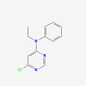 6-chloro-N-ethyl-N-phenylpyrimidin-4-amine