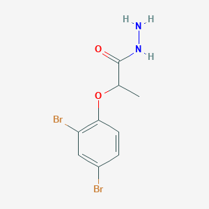 2-(2,4-Dibromophenoxy)propanohydrazide
