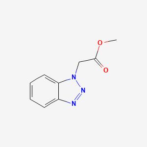 molecular formula C9H9N3O2 B2995643 苯并三唑-1-基乙酸甲酯 CAS No. 174903-38-9