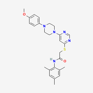 molecular formula C26H31N5O2S B2995714 N-(3-chloro-2-methylphenyl)-2-[3-(4-methylphenyl)-7-oxoisothiazolo[4,5-d]pyrimidin-6(7H)-yl]acetamide CAS No. 1251598-70-5