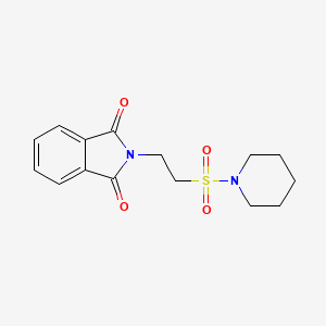 2-[2-(piperidin-1-ylsulfonyl)ethyl]-1H-isoindole-1,3(2H)-dione