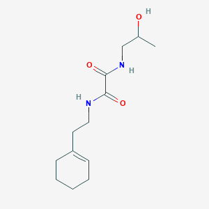 N1-(2-(cyclohex-1-en-1-yl)ethyl)-N2-(2-hydroxypropyl)oxalamide