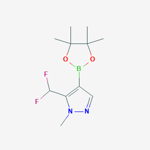 5-(difluoromethyl)-1-methyl-4-(tetramethyl-1,3,2-dioxaborolan-2-yl)-1H-pyrazole