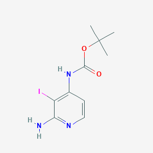 Tert-butyl N-(2-amino-3-iodopyridin-4-yl)carbamate