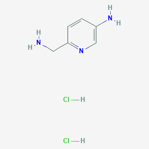 6-(Aminomethyl)pyridin-3-amine dihydrochloride