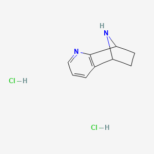3,11-Diazatricyclo[6.2.1.0^{2,7}]undeca-2(7),3,5-triene dihydrochloride