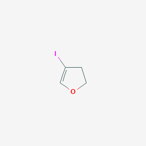molecular formula C4H5IO B2996045 4-Iodo-2,3-dihydrofuran CAS No. 1232199-27-7