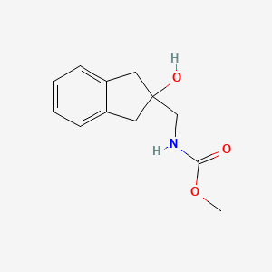 methyl ((2-hydroxy-2,3-dihydro-1H-inden-2-yl)methyl)carbamate
