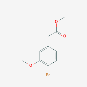 molecular formula C10H11BrO3 B2996093 2-(4-溴-3-甲氧基苯基)乙酸甲酯 CAS No. 203805-73-6