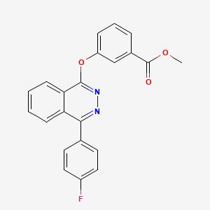Methyl 3-[4-(4-fluorophenyl)phthalazinyloxy]benzoate