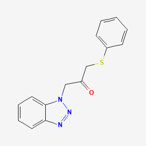 1-(1H-Benzotriazole-1-yl)-3-(phenylthio)acetone