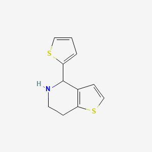 4-Thiophen-2-yl-4,5,6,7-tetrahydro-thieno[3,2-c]pyridine