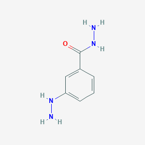 molecular formula C7H10N4O B2996192 3-Hydrazinylbenzohydrazide CAS No. 379254-47-4