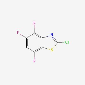 2-Chloro-4,5,7-trifluorobenzo[d]thiazole