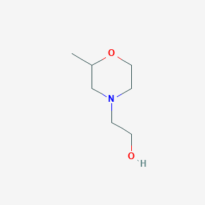 molecular formula C7H15NO2 B2996389 2-(2-Methylmorpholin-4-yl)ethan-1-ol CAS No. 14890-74-5