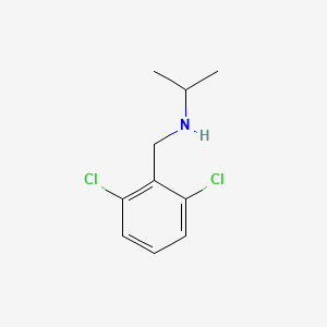 molecular formula C10H13Cl2N B2996458 (2,6-Dichloro-benzyl)-isopropyl-amine CAS No. 940195-21-1