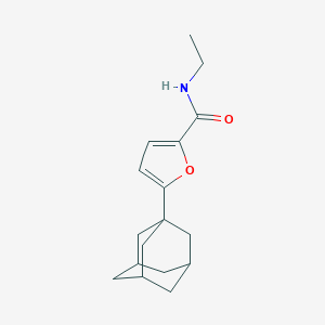 molecular formula C17H23NO2 B299646 5-(1-adamantyl)-N-ethyl-2-furamide 