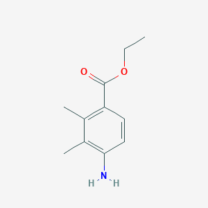 molecular formula C11H15NO2 B2996460 Ethyl 4-amino-2,3-dimethylbenzoate CAS No. 2090017-00-6
