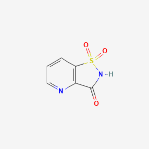 1,1-Dioxo-[1,2]thiazolo[4,5-b]pyridin-3-one