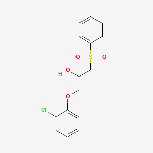 1-(2-Chlorophenoxy)-3-(phenylsulfonyl)-2-propanol