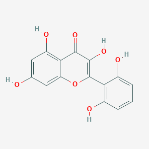 molecular formula C15H10O7 B029966 Viscidulin I CAS No. 92519-95-4