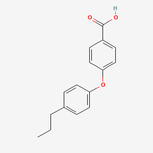 molecular formula C16H16O3 B2996640 4-(4-Propylphenoxy)benzoic acid CAS No. 938301-04-3