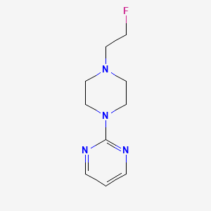 1-(2-Pyrimidinyl)-4-(2-fluoroethyl)piperazine