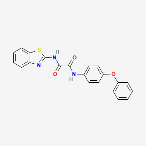 N1-(benzo[d]thiazol-2-yl)-N2-(4-phenoxyphenyl)oxalamide