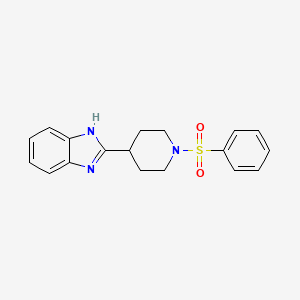 2-(1-(phenylsulfonyl)piperidin-4-yl)-1H-benzo[d]imidazole