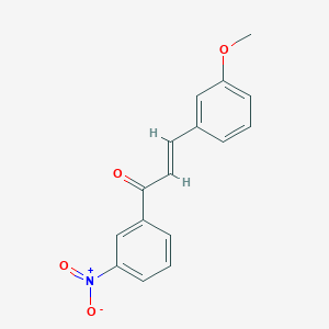 3-(3-Methoxyphenyl)-1-(3-nitrophenyl)-2-propen-1-one