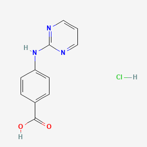 4-(Pyrimidin-2-ylamino)benzoic acid hydrochloride