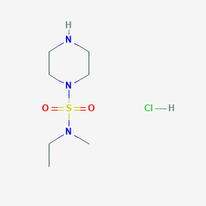 N-Ethyl-N-methylpiperazine-1-sulfonamide;hydrochloride