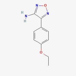 4-(4-Ethoxyphenyl)-1,2,5-oxadiazol-3-amine