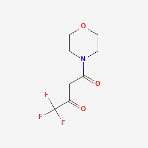 4,4,4-Trifluoro-1-morpholino-1,3-butanedione