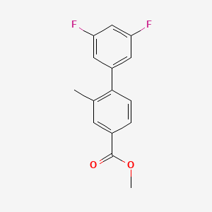 Methyl 4-(3,5-difluorophenyl)-3-methylbenzoate