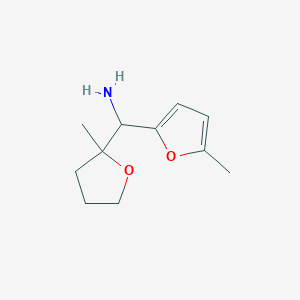 (5-Methylfuran-2-yl)-(2-methyloxolan-2-yl)methanamine