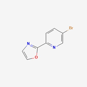 2-(5-Bromopyridin-2-YL)oxazole