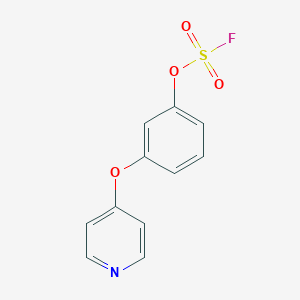 4-(3-Fluorosulfonyloxyphenoxy)pyridine