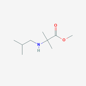 Methyl 2-(isobutylamino)-2-methylpropanoate