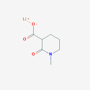 Lithium;1-methyl-2-oxopiperidine-3-carboxylate