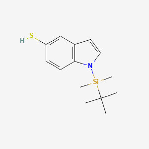 1-[Tert-butyl(dimethyl)silyl]indole-5-thiol