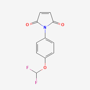 1-[4-(Difluoromethoxy)phenyl]pyrrole-2,5-dione