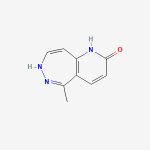 molecular formula C9H9N3O B2997379 5-甲基-1,7-二氢-2H-吡啶并[3,2-d][1,2]二氮杂-2-酮 CAS No. 1092344-97-2