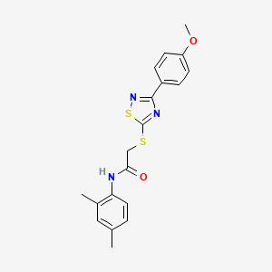 N-(2,4-dimethylphenyl)-2-((3-(4-methoxyphenyl)-1,2,4-thiadiazol-5-yl)thio)acetamide