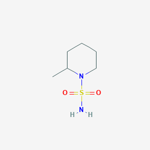 molecular formula C6H14N2O2S B2997636 1-哌啶磺酰胺，2-甲基- CAS No. 4108-91-2