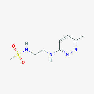 N-(2-((6-methylpyridazin-3-yl)amino)ethyl)methanesulfonamide