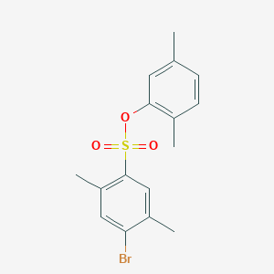 (2,5-Dimethylphenyl) 4-bromo-2,5-dimethylbenzenesulfonate