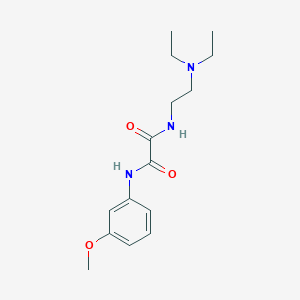 N1-(2-(diethylamino)ethyl)-N2-(3-methoxyphenyl)oxalamide