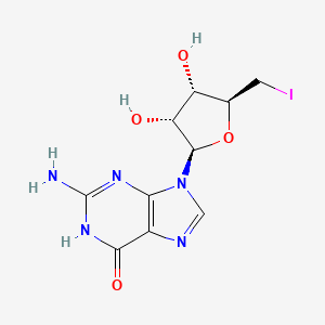 molecular formula C10H12IN5O4 B2997741 Guanosine, 5'-deoxy-5'-iodo- CAS No. 68200-68-0